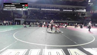 190 lbs Quarterfinal - Lincoln Garel, Union Mine vs Carter Vannest, Pitman