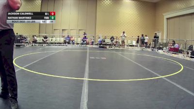 53 lbs Consi Of 8 #1 - Jackson Caldwell, No Limits WC vs Nathan Martinez, Poway Elite