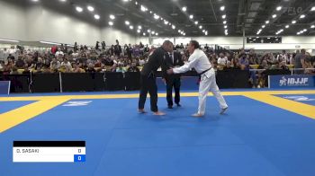 DEREK SASAKI vs STEVEN SHEARON 2024 World Masters IBJJF Jiu-Jitsu Championship