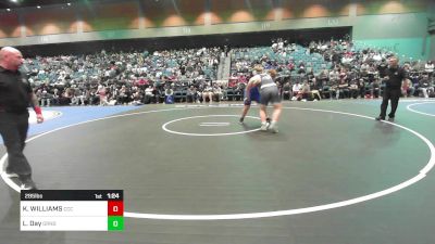 285 lbs 3rd Place - KAYDON WILLIAMS, Corner Canyon vs Leland Day, Grandview