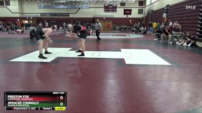 JV-43 lbs 5th Place Match - Spencer Connolly, Dubuque Hempstead vs Preston Fox, Assumption, Davenport