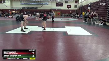 JV-43 lbs 5th Place Match - Spencer Connolly, Dubuque Hempstead vs Preston Fox, Assumption, Davenport