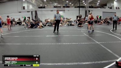 144 lbs Round 3 (8 Team) - Jimmie Bailes, GT Apocalypse vs Trent Croll, Grit Mat Club