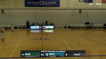 Replay: Babson vs Mount Holyoke | Feb 19 @ 7 PM