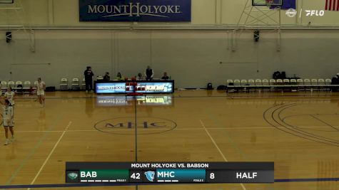 Replay: Babson vs Mount Holyoke | Feb 19 @ 7 PM