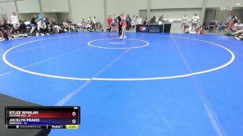 95 lbs 2nd Wrestleback (8 Team) - Kylee Whalan, Missouri Red vs Jocelyn Prado, Nebraska