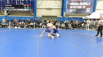 149 lbs Semifinal - Nate Fitt, Coast Guard vs Jared Spahn, Johnson & Wales (ri)