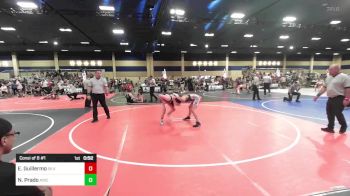 126 lbs Consi Of 8 #1 - Ethan Guillermo, Silverback WC vs Nat'aani Prado, Aniciete Traning Club