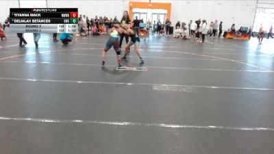 120/130 Round 2 - Tiyanna Mack, Mighty Warriors Wrestling Acad vs Delialah Betances, Storm Wrestling Center