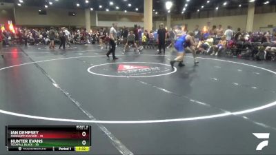 165 lbs Round 1 (6 Team) - Hunter Evans, Techfall Black vs Ian Dempsey, Mississippi Mayhem