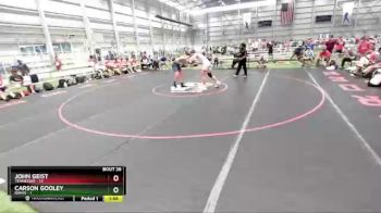 195 lbs 4th Wrestleback (16 Team) - John Geist, Tennessee vs Carson Gooley, Idaho