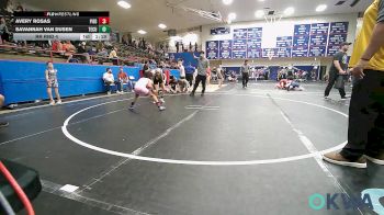 70-74 lbs Rr Rnd 4 - Avery Rosas, Piedmont vs Savannah Van Dusen, Tecumseh Youth Wrestling