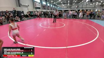 70 lbs Quarterfinal - Nathen Schoenbein Jr, Steve Page Grappling vs Declan Elijah King, Gracie Barra Westchase Wrestling Club