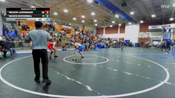 157 lbs Semifinal - Mason McDonnell, Fountain Valley vs Nelson LaBombard, Harvard-Westlake