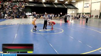 125 lbs Champ. Round 1 - Aidan Gerber, Briar Cliff (Iowa) vs Roberto Estrada, Western Colorado University