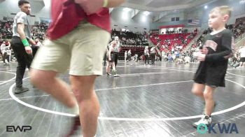 75 lbs Semifinal - Samuel Henderson, Lincoln Christian vs Brock Emery, Sperry Wrestling Club