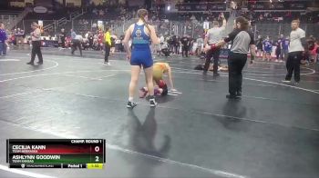 138 lbs Champ. Round 1 - Cecilia Kann, Team Nebraska vs AshLynn Goodwin, Team Kansas