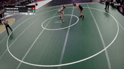 Champ. Round 1 - Delilah Solis, Lexington Girls vs Jocelyn Davis, Nebraska City Girls