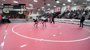 100 lbs Cons. Round 4 - Lilian Vargas, Corona Senior vs Leanza Martin, Granada