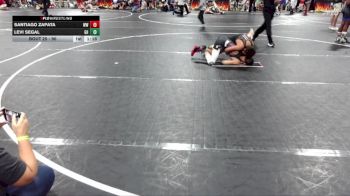 90 lbs Round 2 - Levi Segal, Grappling House vs Santiago Zapata, Woodland Wrestling