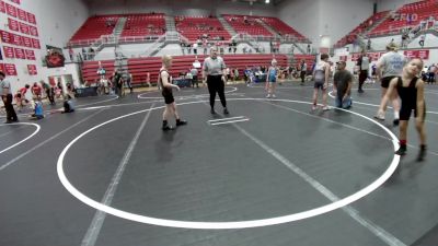 90 lbs Rr Rnd 5 - Hunter Roesener, Choctaw Ironman Youth Wrestling vs Carson Jardot, Perry Wrestling Academy