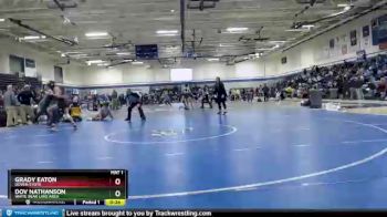 138 lbs Cons. Round 3 - Dov Nathanson, White Bear Lake Area vs Grady Eaton, Dover-Eyota