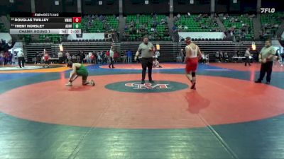 1A-4A 190 Champ. Round 1 - Trent Horsley, Ashville vs Douglas Twilley, Vinemont High School