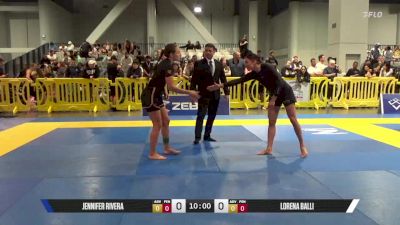 Lorena Balli vs Jennifer Rivera 2025 American National IBJJF Jiu-Jitsu Open Championship