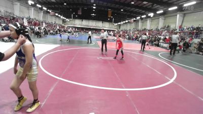 100 lbs Quarterfinal - Owen Megorden, Durango WC vs Clayton Blatchford, Kirtland