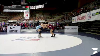 Champ. Round 1 - Maya Rodriquez, Merced Bears Wrestling Club vs Hazel Hy