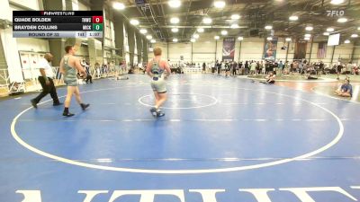 220 lbs Round Of 32 - Quade Bolden, TNWC Silver Fox vs Brayden Collins, Micky's Maniacs Blue