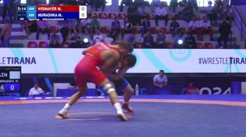 72 kg 1/8 Final - Michael Felix Widmayer, Germany vs Mikita Murashka, Individual Neutral Athletes