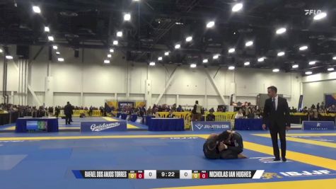 Nicholas Ian Hughes vs Rafael Dos Anjos Torres 2024 World IBJJF Jiu-Jitsu No-Gi Championship