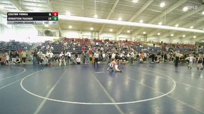 75 lbs Champ. Round 1 - Stratton Tucker, Box Elder Stingers vs Colten Yerka, Empire