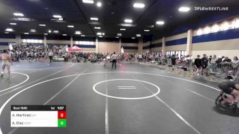 120 lbs Round Of 128 - Aden Martinez, Nxt Lvl Wr Ac vs Andrew Diaz, Hesperia HS