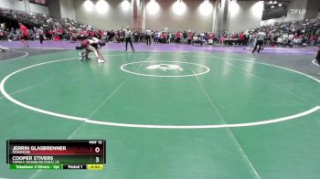 132 lbs Cons. Round 2 - Jerrin Glasbrenner, Fennimore vs Cooper Stivers, Topeka-Washburn Rural HS