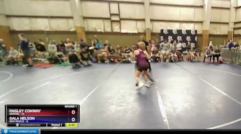 105 lbs Round 1 (10 Team) - Paisley Conway, Oregon vs Gala Nelson, New Mexico