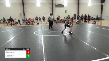 90 lbs Prelims - Kale Fruits, Bristow Elementary vs Julian Sierra, Fight Sports Falls