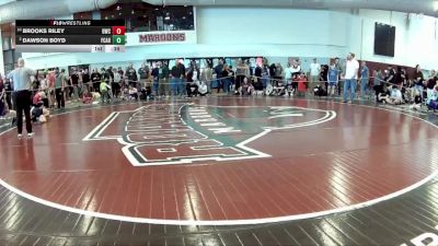 96 lbs Quarterfinal - Brooks Riley, Bulldog Wrestling Club vs Dawson Boyd, Clinic Wrestling FXBG