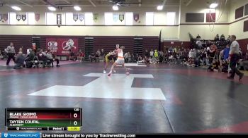 120 lbs Quarterfinal - Tayten Coufal, Alburnett vs Blake Gioimo, Prairie, Cedar Rapids
