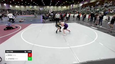 121 lbs Rr Rnd 1 - Jaxon Baker, Spanish Springs WC vs James Jimenez, Predators WC