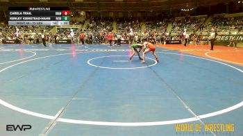 72 lbs Round Of 16 - Cabela Trail, Brawler Elite vs Kenley Kierstead-Hahn, Paynesville Wrestling