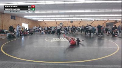 93 lbs Consolation - Bryce Morgret, Montgomery vs Garrett Hartman, Williamsport