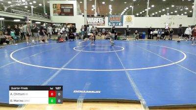 102 lbs Quarterfinal - Ace Chittum, Beast Of The East vs Ben Marino, GT Final Purge