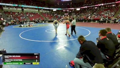 D3-175 lbs Champ. Round 1 - Easton Neuman, Lomira vs Treston Eckstein, Markesan