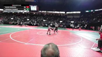 134 lbs Champ. Round 2 - Jeremiah Thomas, OHCA vs Elijah Guidugli, FWCA