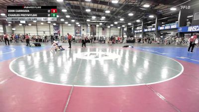 132 lbs Consi Of 32 #2 - John Carrozza, CT vs Charles Przymylski, NY
