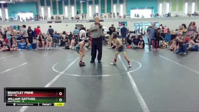 52-56 lbs Cons. Round 1 - Brantley Prine, SGAC vs William Gattuso, Unattached