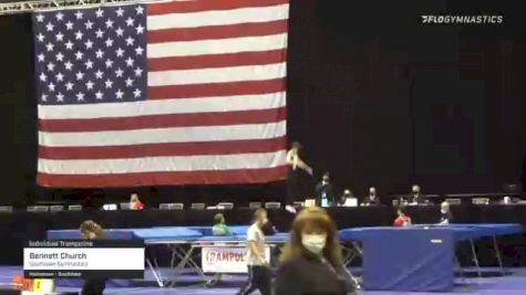 Bennett Church - Individual Trampoline, Southlake Gymnastics - 2021 USA Gymnastics Championships
