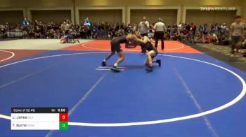 Match - Jack Jones, Silverback Wrestling Club vs Tharen Burns, Poway High School